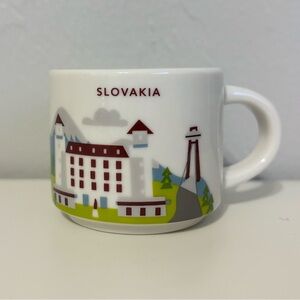 Starbucks City Mug Slovakia You Are Here 2oz Ornament Mini Mug 2oz Demi Cup